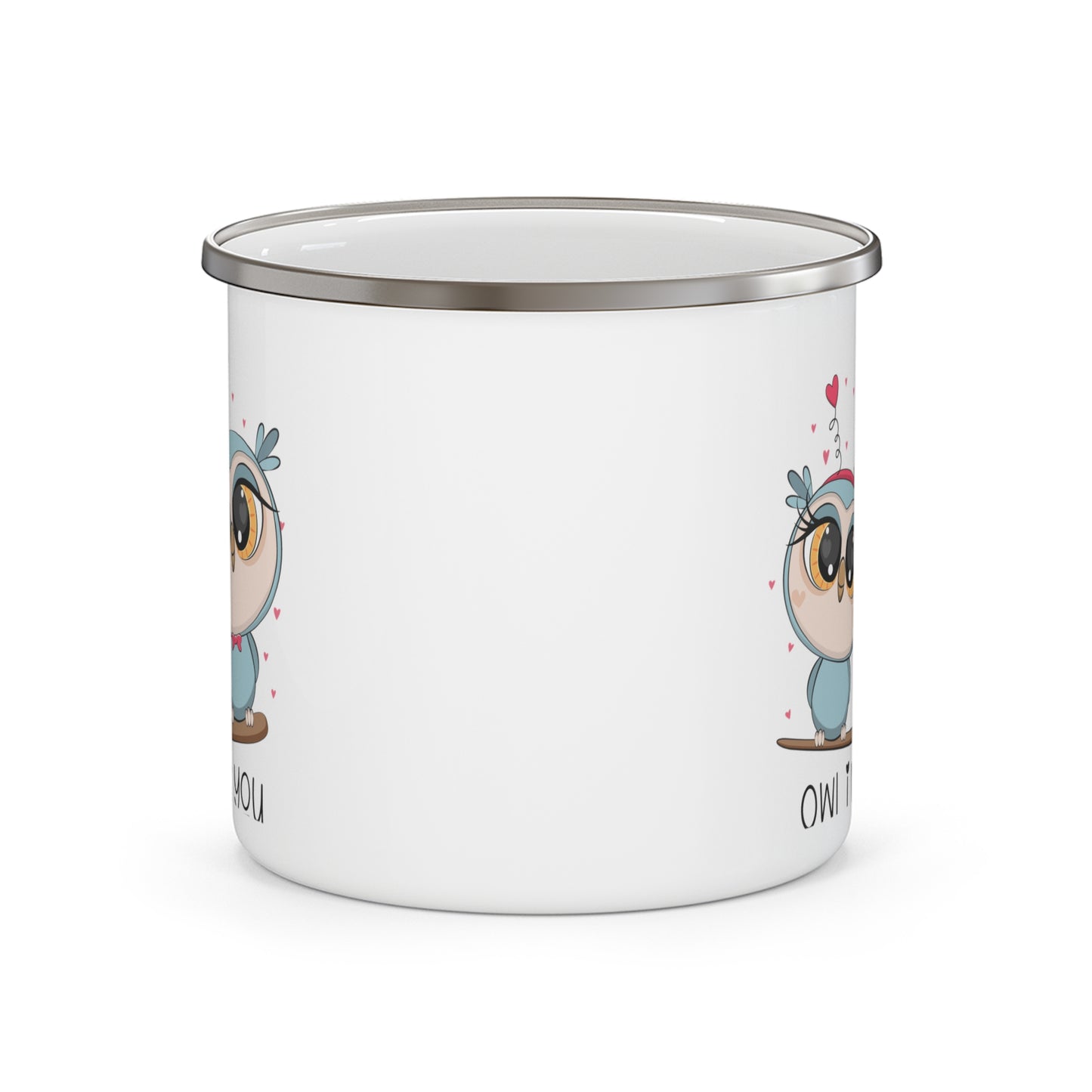 Owl I Need Is You, Enamel Mug