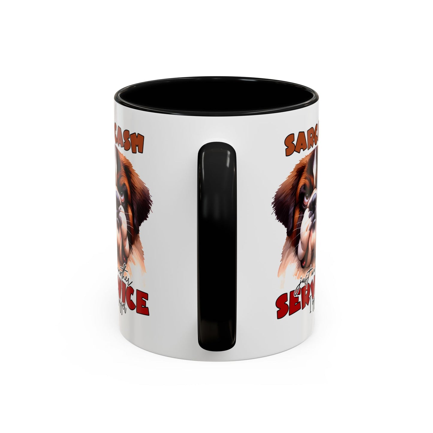 Sarcasm Service St Bernard Mug, 11oz