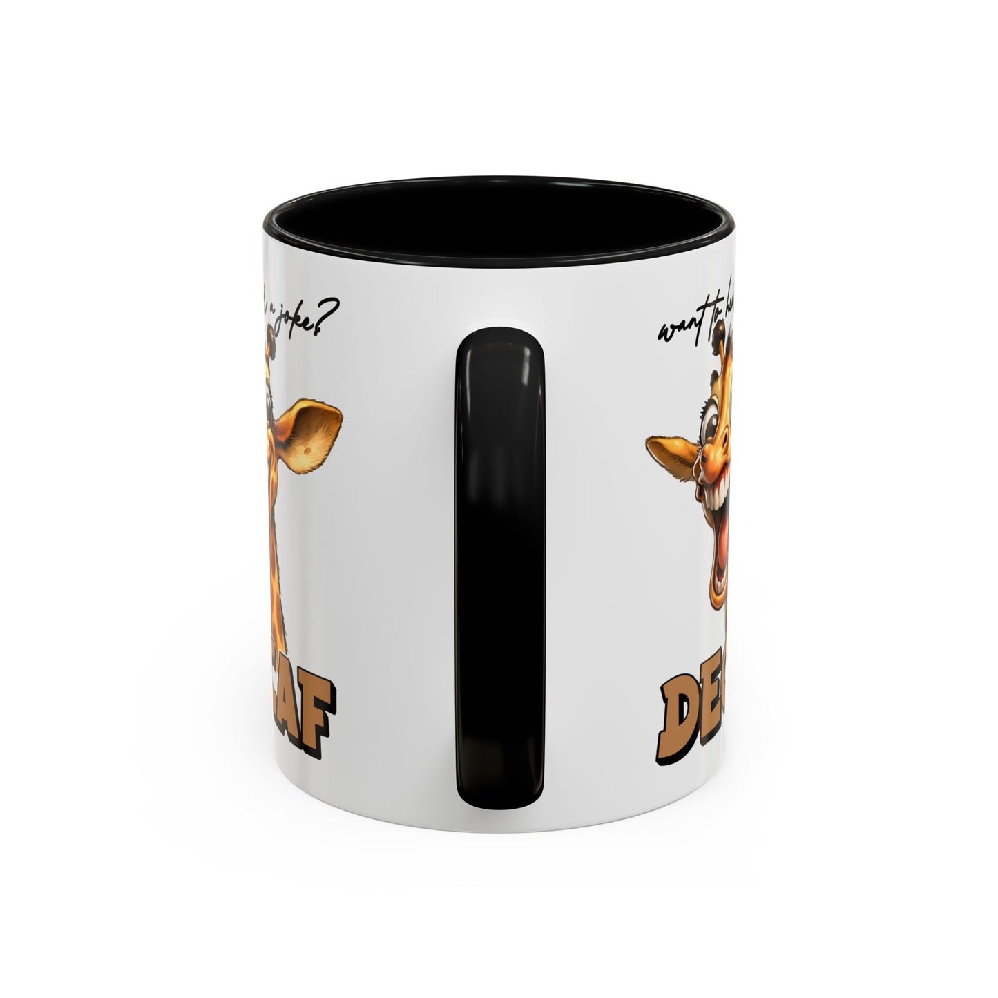 Decaf Giraffe, Mug 11oz