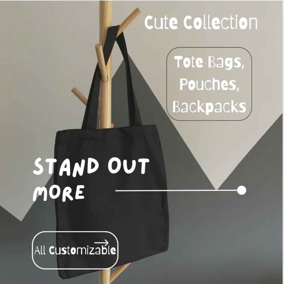Tote Bags, Pouches, Backpacks