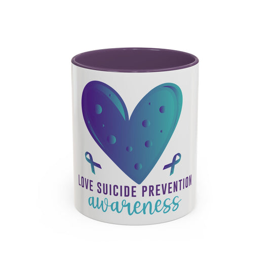 Love & Support Suicide Prevention Coffee Mug - 11oz & 15oz
