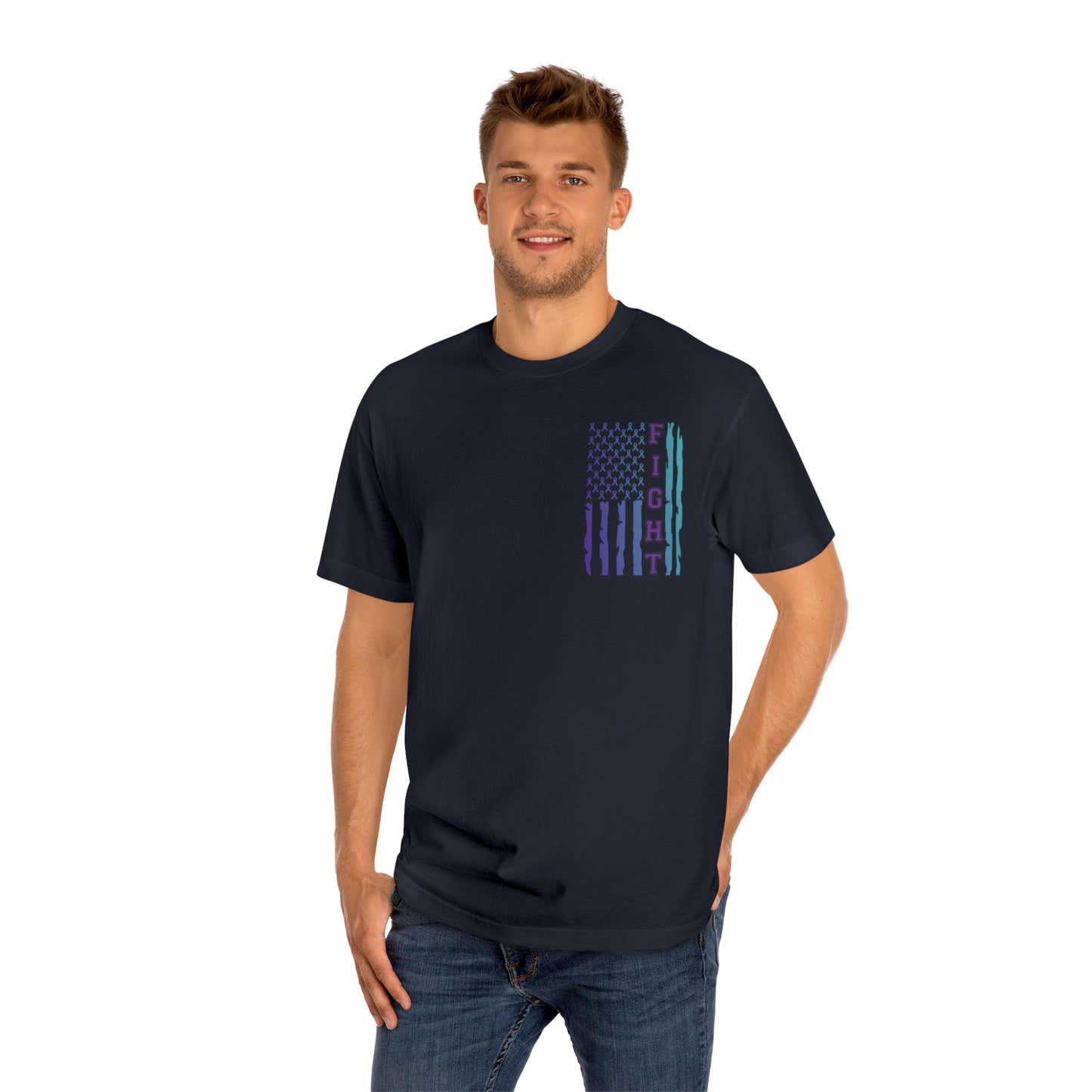 Unisex Classic Tee - Fight for Freedom Graphic T-Shirt