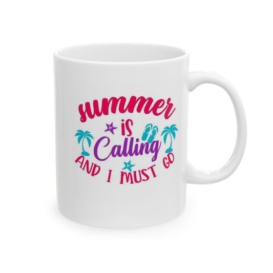 Summer Is Calling, Mug 11oz