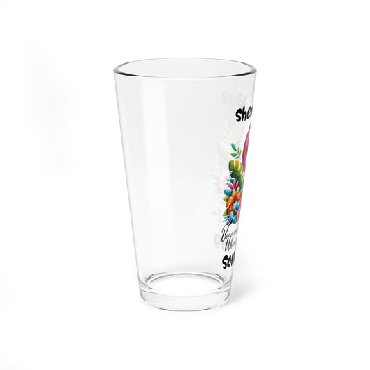 Shenanigans Flamingo Pint Glass