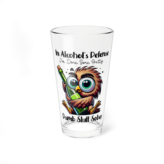 Owl pint , 16oz
