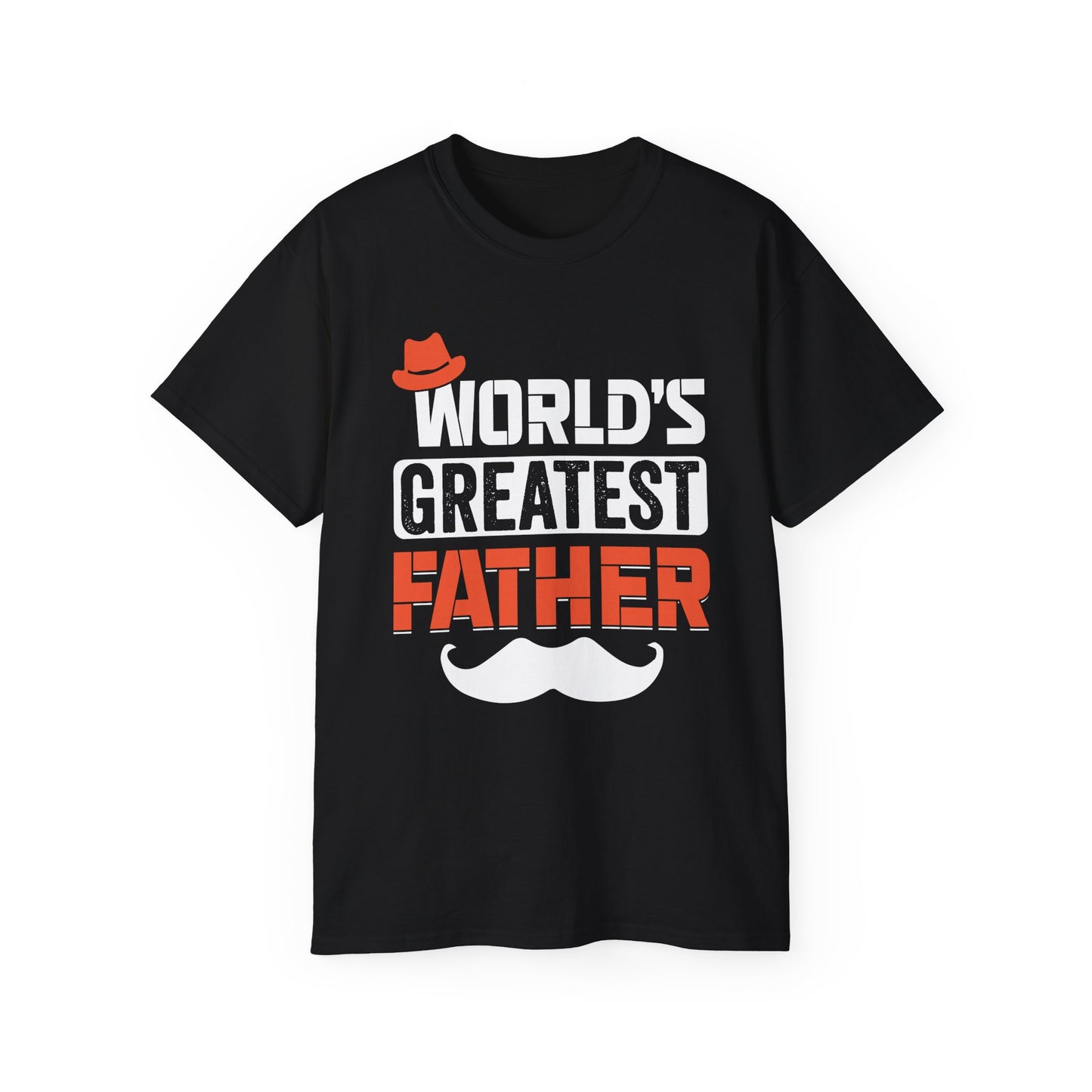 World's Greatest Father Unisex Ultra Cotton Tee - Perfect Gift for Dad on Father's Day