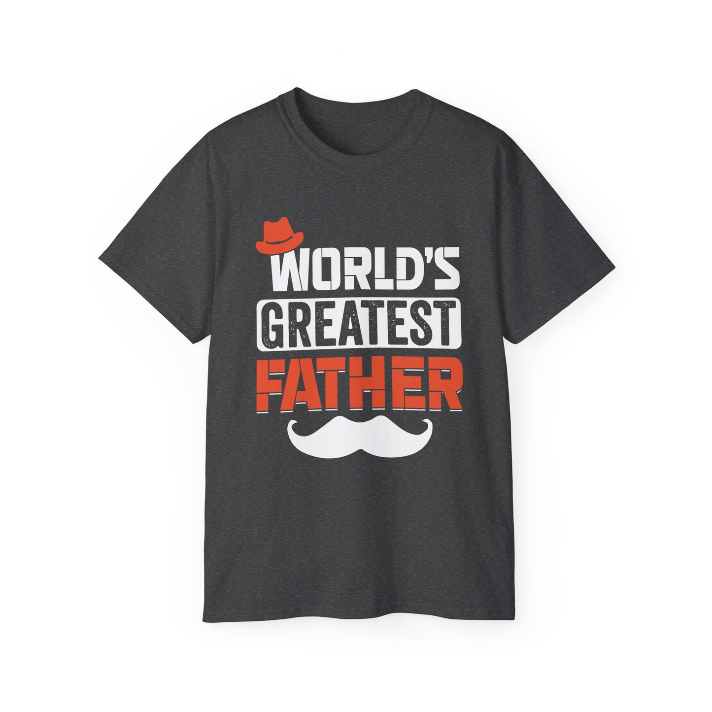 World's Greatest Father Unisex Ultra Cotton Tee - Perfect Gift for Dad on Father's Day