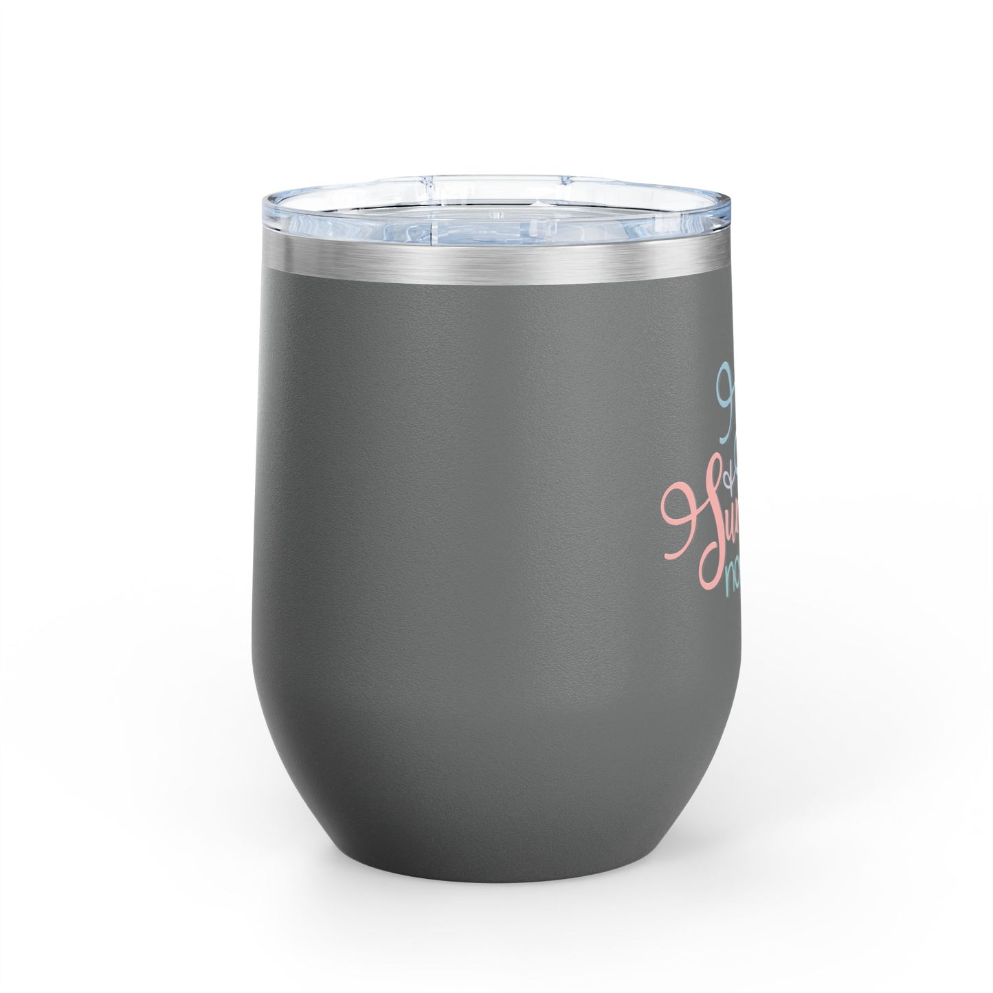 Sandy Toes Wine Tumbler - 12oz Insulated Drinkware for Beach Lovers